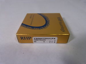 Original famous RHP 7306CTDULP4 Precision Angular Contact Bearing *Sealed* ! NEW IN BOX !