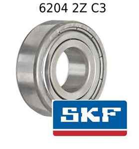 6204 High quality mechanical spare parts 2Z C3 Genuine SKF Bearings 20x47x14 mm Sealed Metric Ball Bearing 6204-ZZ