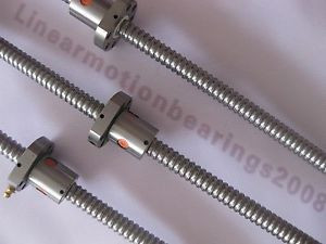 3 Original and high quality anti backlash ballscrew RM1605-500mm-C7 for CNC XYZ