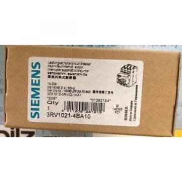 Original SKF Rolling Bearings Siemens  circuit breaker 3RV1021-4BA10  3RV10214BA10