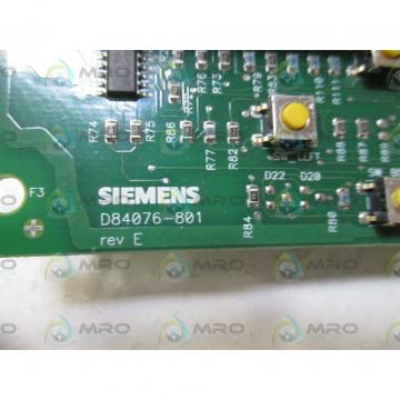 Original SKF Rolling Bearings Siemens D84076-801 LOGIC BOARD  *USED*