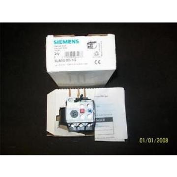 Original SKF Rolling Bearings Siemens Overload 3UA50 00-1G 4-6.3 amp  NIB
