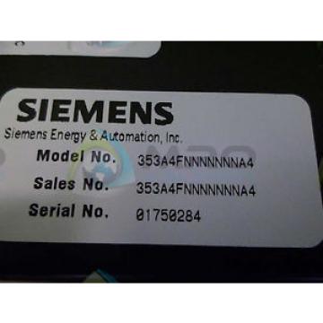 Original SKF Rolling Bearings Siemens 353A4FNNNNNNNA4 PROCESS AUTOMATION CONTROLLER *NEW NO  BOX*