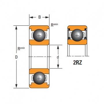 Timken High quality mechanical spare parts  6312-2RZ-C3 Standard 6000 Series Deep Groove Ball Bearing
