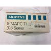Original SKF Rolling Bearings Siemens *NEW*  Simatic TI315-10S MODULE 60 DAY  WARRANTY!