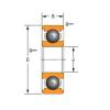 Timken SKF,NSK,NTN,Timken  16019-C3 16000 Narrow Series Deep Groove Ball Bearing