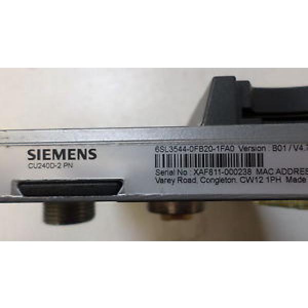 Original SKF Rolling Bearings Siemens SINAMICS 6SL3544-0FB20-1FA0 PROFIENERGY CONTROL UNIT  *USED* #3 image