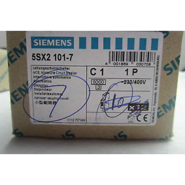 Original SKF Rolling Bearings Siemens 12 NEW 5SX2 101-7 CIRCUIT BREAKER  5SX21017 #3 image