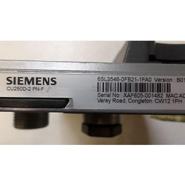 Original SKF Rolling Bearings Siemens SINAMICS 6SL3546-0FB21-1FA0 PROFIENERGY CONTRL UNIT  *USED* #3 image