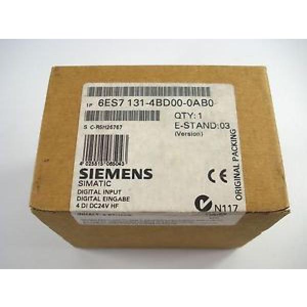 Original SKF Rolling Bearings Siemens 6ES7 131-4BD00-0AB0 -FS- ; ET200S, 5 x 4DE,  24V #3 image