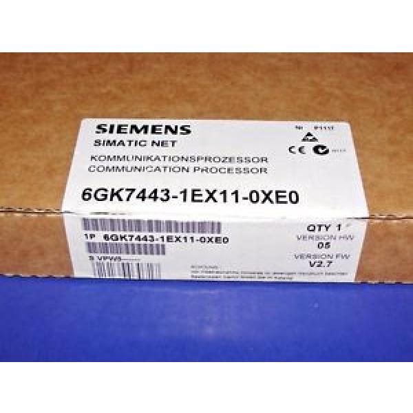Original SKF Rolling Bearings Siemens FACTORY SEALED 6GK7443-1EX11-0XE0 SIMATIC S7-400 CP443-1 Comm.  Processor #3 image