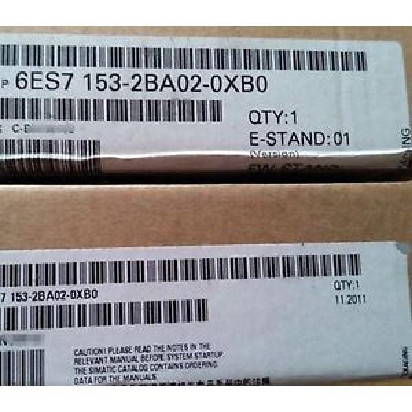 Original SKF Rolling Bearings Siemens 6ES7153-2BA02-0XB0 PLC 1PC NEW IN  BOX #3 image