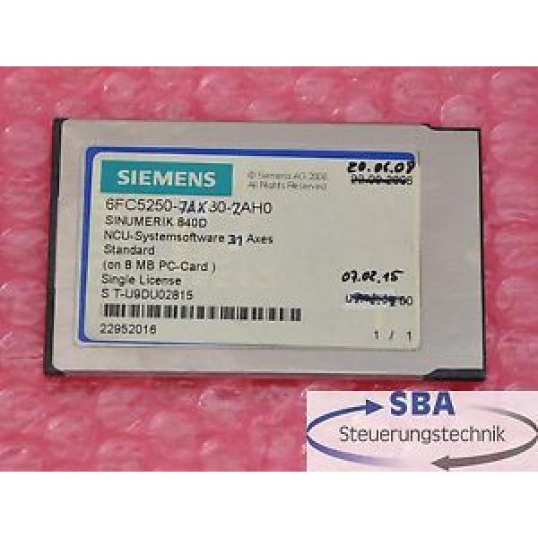 Original SKF Rolling Bearings Siemens Sinumerik 840 D NCU Systemsoftware 31 Axis / 8 MB   6FC5250-7AX30-2AH0 #3 image
