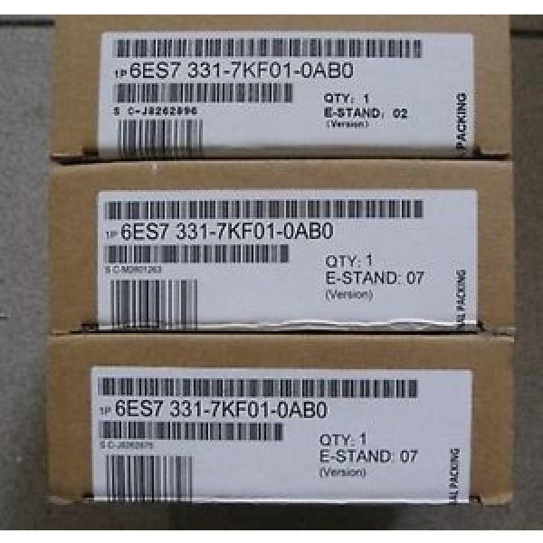 Original SKF Rolling Bearings Siemens 6ES7 331-1KF01-0AB0 PLC NEW IN  BOX #3 image