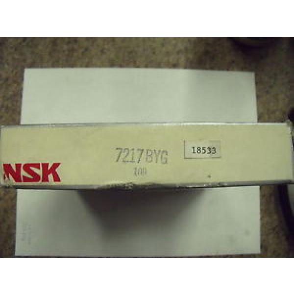 NEW High quality mechanical spare parts NSK 7217BYG Angular Contact Ball Bearing #1 image